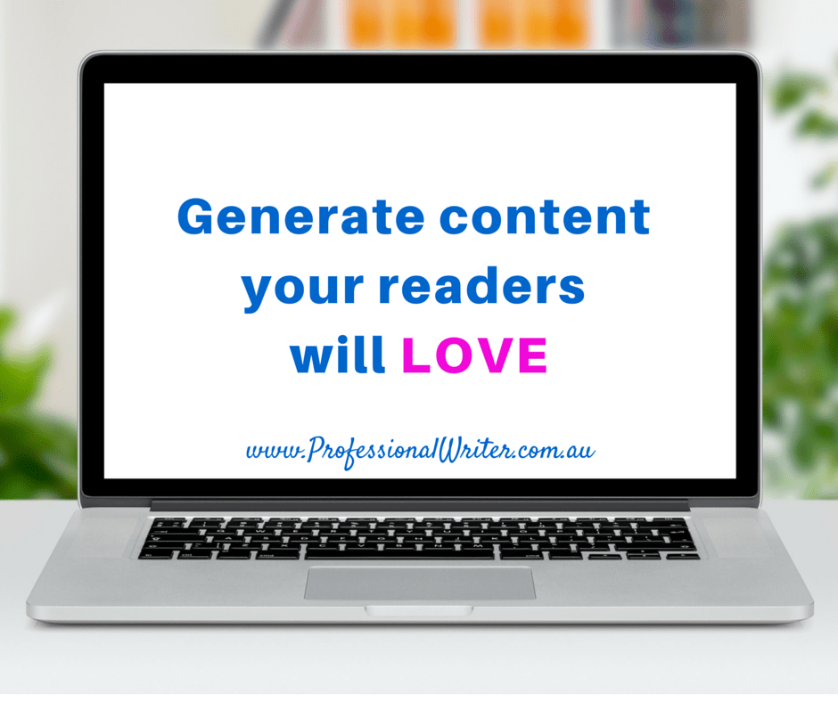 Generate content, Content ideas, blog post ideas, professional writer