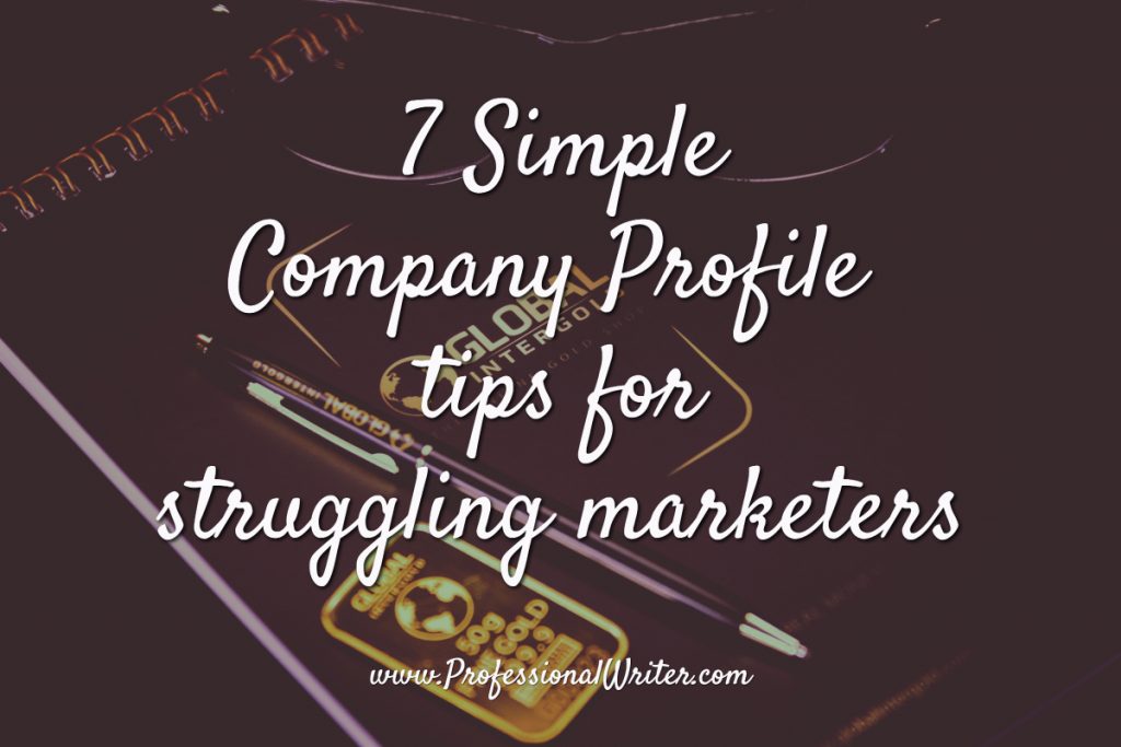 Simple Company Profile tips, Company Profile writing tips, Professional Writer, How to write a Company Profile, Company profile help, small business marketing, Lyndall Guinery-Smith